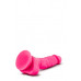 Blush Novelties | Фаллоимитатор Blush Novelties Neo Dual Density Cock With Balls 7.5" (19 см) Neon Pink. Цена 1 199 грн. Фото: 6