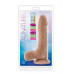 Blush Novelties | Фаллоимитатор Blush Novelties Au Naturel - Mister Perfect - Mocha 8.5" (21.6 см) с двойной плотностью. Цена 1 550 грн. Фото: 7
