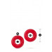 Blush Novelties | Stay Hard Donut Rings Oversized Red. Ціна 345 грн. Фото: 3