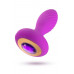 Blush Novelties | Анальный вибратор со стразом Blush Oh My Gem Charm Amethyst цвет фуксия. Цена 3 599 грн. Фото: 1