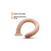 Blush Novelties | Длинный реалистичный фаллоимитатор Blush Dr. Skin с присоской, бежевый, 48 см.. Ціна 1911 грн. Фото: 3