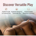 Blush Novelties | Двухсторонний фаллоимитатор Blush Dr. Skin Plus телесный, 42 см. Ціна 2750 грн. Фото: 5