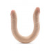 Blush Novelties | Двухсторонний фаллоимитатор Blush Dr. Skin Plus телесный, 42 см. Ціна 2750 грн. Фото: 1