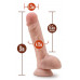 Blush Novelties | Фалоімітатор Blush DR.SKIN Silicone DR.Mason 9" (22.8 см). Ціна 2804 грн. Фото: 2