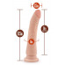 Blush Novelties | Фаллоимитатор DR. SKIN SILICONE DR. NOAH 21,5 см. Цена 2 195 грн. Фото: 2
