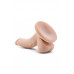 Blush Novelties | Фаллоимитатор мини реалистичный Blush Dr. Skin с мошонкой на присоске, бежевый. Цена 650 грн. Фото: 4