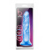 Blush Novelties | Фаллоимитатор реалистичный на присоске Blush B Yours синий. Цена 934 грн. Фото: 4