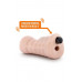 Blush Novelties | Мастурбатор-вагина Blush Enlust Destini с вибропулей, бежевый, 11.5 см. Ціна 1232 грн. Фото: 4