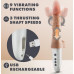 Blush Novelties | Вибратор на подставке Blush Dr. Skin Dr. Hammer с фрикциями и функцией нагревания, с пультом. Цена 6 150 грн. Фото: 9