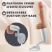 Blush Novelties | Вибратор на подставке Blush Dr. Skin Dr. Hammer с фрикциями и функцией нагревания, с пультом. Цена 6 150 грн. Фото: 8