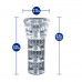 Blush Novelties | Мастурбатор Rize by Blush - Luz Glow in the Dark Masturbator - Clear. Цена 798 грн. Фото: 4