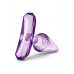 Blush Novelties | Силиконовая анальная пробка Blush Play With Me конусной формы, фиолетовая. Цена 295 грн. Фото: 5