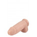 Blush Novelties | Толстый реалистичный фаллоимитатор Blush Dr. Skin с присоской, телесный. Ціна 2699 грн. Фото: 5
