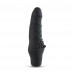 Blush Novelties | Вибратор-мини реалистичный Blush Silicone Willy’s с выступами для стимуляции клитора, черный. Цена 1 100 грн. Фото: 1