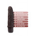Blush Novelties | Вибратор реалистичный Blush Dr. Skin Dr. Robert на батарейках, коричневый. Цена 2 995 грн. Фото: 5