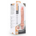 Blush Novelties | Вибратор реалистичный с выпуклыми венками Blush Dr. Skin Dr. Richard, бежевый. Ціна 4503 грн. Фото: 3