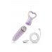 Blush Novelties | Вибратор рельефный с ручкой в форме сердца Blush Delice Heartthrob цвет ,,лаванда,,. Цена 3 299 грн. Фото: 5