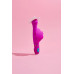 Blush Novelties | Вибратор с клиторальным отростком в виде бабочки Blush Aria Naugnty AF розовый. Ціна 3399 грн. Фото: 5