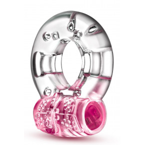 Blush Novelties | Ерекційне віброкільце PLAY WITH ME AROUSER VIBRATING C-RING PINK. Ціна: 550 грн