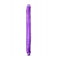 Blush Novelties | Фаллоимитатор двухсторонний реалистичный Blush B Yours фиолетовый. Цена 1 443 грн