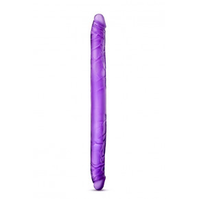Blush Novelties | Фаллоимитатор двухсторонний реалистичный Blush B Yours фиолетовый. Цена: 1 444 грн