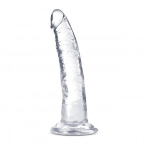 Blush Novelties | Фаллоимитатор реалистичный на присоске Blush B Yours Plus прозрачный, 19 х 3.8 см. Цена: 1 100 грн