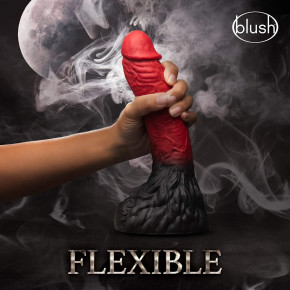 Blush Novelties | Фаллоимитатор в стиле Фэнтези с системой Blush «Lock-On», совместим со страпонами. Ціна: 3450 грн