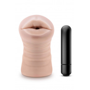 Blush Novelties | Мастурбатор Рот реалистичный Blush ENLUST NICOLE с вибропулей в комплекте. Ціна: 1599 грн