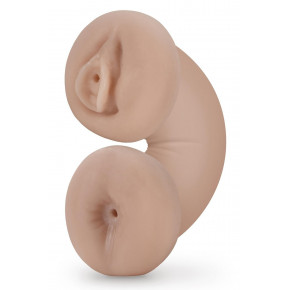 Blush Novelties | Мастурбатор вагина и анус Blush Enlust Tasha иллюмистентные, бежевый. Ціна: 1062 грн