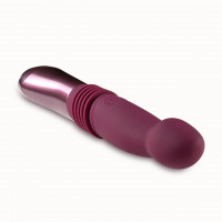 Blush Novelties | Пульсатор Temptasia by Blush - Trixie Thrusting Dildo - Wine Red. Цена 3 994 грн
