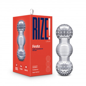 Blush Novelties | Мастурбатор Rize by Blush - Feelz Masturbator - Clear. Ціна: 719 грн