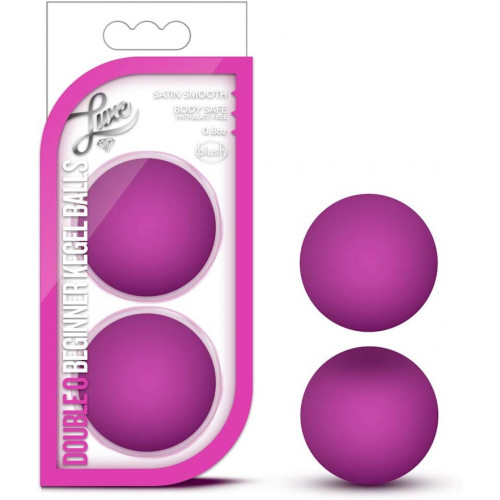 Blush Novelties | Вагинальные шарики Кегеля без сцепки Blush Luxe розовые, 2.5 см. Ціна 700 грн Blush Novelties | Вагинальные шарики Кегеля без сцепки Blush Luxe розовые, 2.5 см. Ціна 700 грн