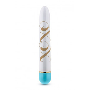 Blush Novelties | Вибратор Дамский пальчик Blush Xoxo, бело-голубой, 14.5 х 2.5 см. Цена: 1 050 грн