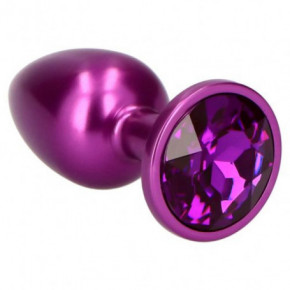 BOSS SERIES | Анальная пробка фиолетовая Purple Teardro. Ціна: 465 грн
