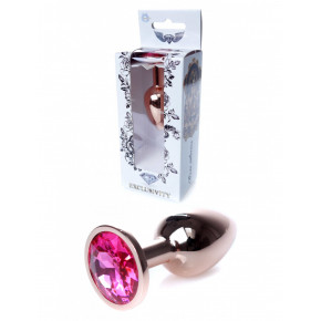 BOSS SERIES | Анальна пробка S з рожевим каменем Boss of toys Jewellery. Ціна: 550 грн