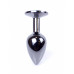 BOSS SERIES | Анальная пробка с камнем Plug-Jewellery Dark Silver PLUG- Pink размер S. Ціна 455 грн. Фото: 5