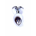 BOSS SERIES | Анальная пробка с камнем Plug-Jewellery Silver Heart PLUG- Rose. Цена 450 грн. Фото: 3
