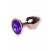 BOSS SERIES | Анальна пробка S з фіолетовим каменем Jewellery. Ціна 550 грн. Фото: 2