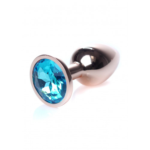 BOSS SERIES | Анальная пробка S с голубым камнем Boss of toys Jewellery. Цена 550 грн. Фото: 2