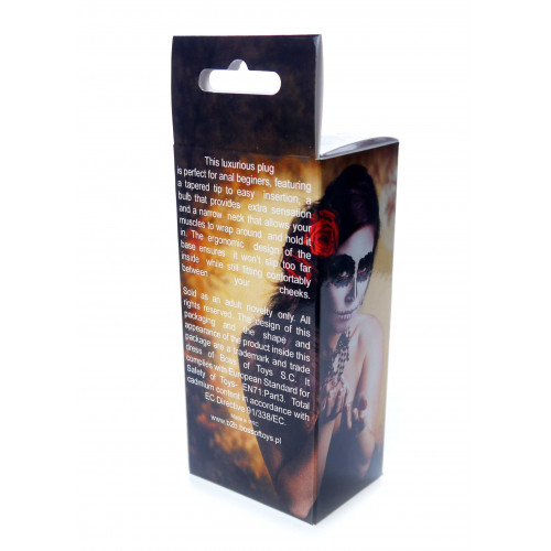 BOSS SERIES | Анальная пробка S с голубым камнем Boss of toys Jewellery. Цена 550 грн. Фото: 7