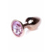 BOSS SERIES | Анальна пробка S з рожевим каменем Boss of toys Jewellery. Ціна 550 грн. Фото: 2