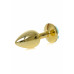 BOSS SERIES | Анальная роза с голубой розой Plug-Jewellery Gold PLUG ROSE- Light Blue. Цена 475 грн. Фото: 4