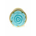 BOSS SERIES | Анальная роза с голубой розой Plug-Jewellery Gold PLUG ROSE- Light Blue. Цена 475 грн. Фото: 1