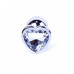 BOSS SERIES | Анльная пробка Plug-Jewellery Silver Heart PLUG- Clear. Цена 450 грн. Фото: 1