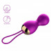 BOSS SERIES | Вагинальные шарики Vibrating Silicone Kegel Balls USB 7 Function Фиолетовый. Цена 1 495 грн. Фото: 1