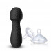 BOSS SERIES | Вибромассажер с гибкой головкой BOSS SERIES Wand Massager Black, силиконовый. Цена 1 375 грн. Фото: 5