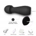 BOSS SERIES | Вибромассажер с гибкой головкой BOSS SERIES Wand Massager Black, силиконовый. Цена 1 375 грн. Фото: 4