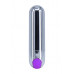 BOSS SERIES | Вибропуля Strong Bullet Vibrator Silver/Purple USB 10 режимов вибрации. Цена 850 грн. Фото: 1