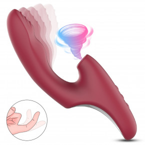 BOSS SERIES | Двойной вибртор Wibrator-Silicone Vibrator USB 7+7+7 functions. Цена: 2 950 грн