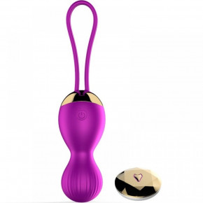 BOSS SERIES | Вагинальные шарики Vibrating Silicone Kegel Balls USB 7 Function Фиолетовый. Цена: 1 495 грн